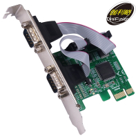 伽利略 PCI-E RS232 2 Port 擴充卡(PETR02A)