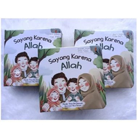 Hoopoe - Boardbook Sayang Karena Allah Buku Bacaan Anak TIDAK Reject