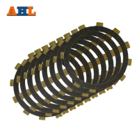 AHL Motorcycle Clutch Friction Plates Kit Set For YAMAHA XJR400 XJ400 Bakelite Clutch Lining 8PCS #CP-0004