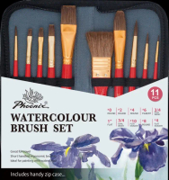 phoenix watercolor brush/kuas set CWBPWS01
