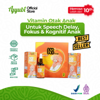 OSB Kids Sirup Vitamin Anak untuk Kecerdasan dan Konsentrasi, Box isi 2 Botol