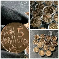 KOIN TEMBAGA 5 FULUS Asli