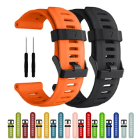 Silicone wrist band For Garmin Fenix 5X/5X plus/Fenix 3/Fenix 3 HR Replacement 26mm Sport fashion watchband strap Fenix3 black