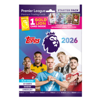 การ์ดฟุตบอล Topps Premier League 2026 - Starter Pack แฟ้มการ์ดสำหรับเริ่มสะสม