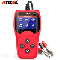 Ancel BA201 Car Battery Tester 12V 100 to 2000CCA 12 Volts Battery Tools for the Car Quick Cranking Charging Diagnostic Tester
