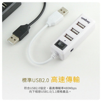 (優質二入)獨立式插座/4埠USB HUB 通過國家認證