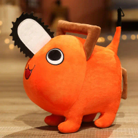 10-40cm Pochita Plush Doll Kartun Plush Kartun Anime Bantal Mainan Lembut Hadiah Krismas Kanak-kanak