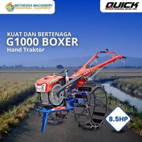 Quick Traktor / Mesin Bajak Sawah G 1000 Boxer Diesel Kubota 8.5 HP