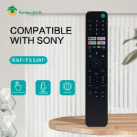 RMF-TX520P Remote 500P 520U Voice Remote Control For Sony 4K Smart TV Remote A80J X80J X85J X90J X95J Series XR65X90J with Voice