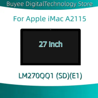 New Original 5K For Apple iMac 27 Inch A2115 LCD Screen Display Full Assembly LM270QQ1 (SD)(E1) 5120*2880 2019 Year Digitizer