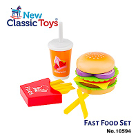 荷蘭New Classic Toys 牛肉起司漢堡套餐 - 10594