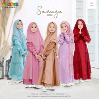 Zeta || Sameeya Dress, Gamis set Hijab Anak Perempuan Kids and Teen, Cantik dan Menggemaskan Branded