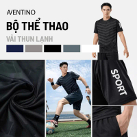 Set Đồ Bộ Nam Thể Thao Mùa Hè Phong Cách SPORT Vải Thun Lạnh Thoáng Mát Aventino J27