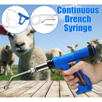 alat cekok otomatis kambing domba sapi babi kuda  drench gun spuit Syringe suntikan otomatis jarum b