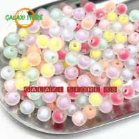 50Pcs Manik Kristal Mote Isi Doff Uk 08 Bahan Meronce Kerajinan