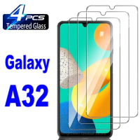 2/4Pcs Tempered Glass For Samsung Galaxy A32 A32-5G Screen Protector Glass Film