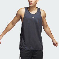 Adidas Select Warmup J [IM4211] 男 籃球 背心 球衣 亞洲版 運動 雙面穿 透氣 深藍