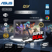 (REFURBISHED) ASUS C202S LAPTOP CHROMEBOOK | Warranty 18 Month | l Intel Core Celeron | PLAY STORE C