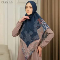 Fisura Scarf Khimar Printing Syari Harmony 39 Motif Baru harmony 5