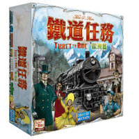 《GoKids 玩樂小子》桌遊 鐵道任務 歐洲 中文版  東喬精品百貨