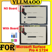 12.4" For Microsoft Surface Pro 4 1724 Pro4 LCD Display With Touch Screen Digitizer Full Assembly Glass Replacement Repair Parts