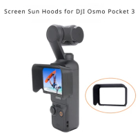 Screen Sun Hoods for DJI Osmo Pocket 3 Sunshade Cover Handheld Gimbal Camera Accessories Lens Shield for DJI Osmo Pocket 3