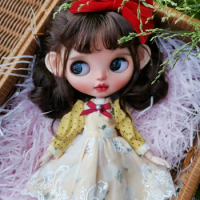 blythe doll clothes for girls Handmade princess Dress for Blythe doll 28-30 cm Accessories OB22 OB24 AZONE