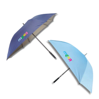 【MEGA GOLF】超強八邊形高爾夫雙層抗風自動傘(高爾夫球傘 高爾夫傘 晴雨傘)