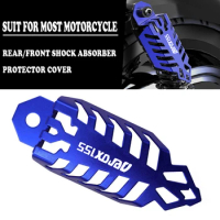 Motorcycle After Shock Absorber Fork Supension Cover Protect Aluminum Decorative Covers For Yamaha NVX155 AEROX155 NVX AEROX 155