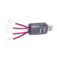เครื่องชาร์จแบตเตอรี่ USB แบบ 4 ช่อง รุ่น CX405 รองรับแรงดัน 1S สำหรับเฮลิคอปเตอร์ควบคุมระยะไกลแบบ L