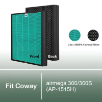 Custom Filter for Coway airmega 300 / 300S (AP-1515H) Air Purifier