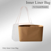 Nylon Purse Organizer Insert for Goyard Rouette Handbag Inner Liner Bag Cosmetics Storage Bag Multiple Pockets Bag Organizer
