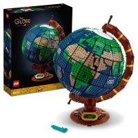 【LEGO 樂高】Ideas 21332 地球儀(模型 立體地球儀 禮物 居家擺設)