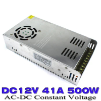 dc Power Supply switch 12V 41A 500w Led Driver Transformer AC110V 220V to ups 12v Power Adapter for strip lamp CNC CCTV 10 pcs