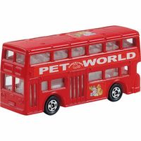 大賀屋 日貨 多美小汽車 No.95 倫敦雙層巴士 英倫 巴士 汽車 模型 玩具 TOMICA L00010158
