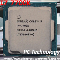 Original Intel Core i7-7700K Quad-Core CPU i7 7700K 4.2GHz 8-Threads LGA1151 91W 14nm i7 7700K processor free shipping