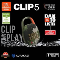 JBL Clip 5 Successor Clip 4 Ultra-Portable Waterproof Speaker Original SQUAD