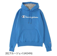 Champion - Champion 男女同款純色圓領衛衣 GF89H-Y07718-AG4N-L 藍色 1pc