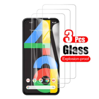 3pcs for google pixel 4a tempered glass screen protector protective film on for google pixel 4a pixel4a 5.81 inches glass hd