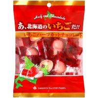 札幌Gourmet food 北海道草莓代可可脂巧克力(80g)