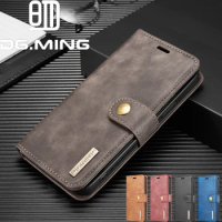 For Apple iPhone 12 11 Pro Max X XR XS MAX 7/8 Plus 12 Mini Luxury Leather Stand Wallet Detachable Magnetic Flip Case Cover