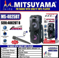 Radio Speaker Bluetooth Mitsuyama MS-4025BT (SERI-4082BT A/B)