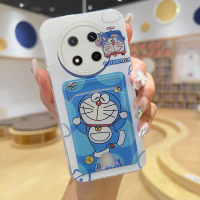 Sarung Telefon Pasangan, Reka Bentuk Kartun Comel Doraemon, Serasi dengan HONOR X9c, X7c, X6b, X5b, 