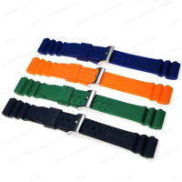 Silicone Bracelets for Seiko Rubber Watch Band 20mm 22mm Universal Replacement Watch Strap Men Women Sports Waterproof Wristbelt