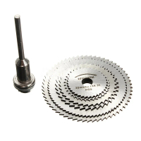 7Pcs Hss Circular Saw Blade Rotary Tool For Dremel Metal