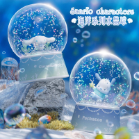 三麗鷗 帕洽狗 大耳狗 玉桂狗 雪花閃耀 水晶球 裝飾 擺飾 禮物