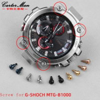 Watch Screw for Casio MTG-B1000 Series Watchband Case Front Hexagon Screw G-SHOCK Men's Watch strap Accessories