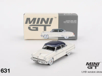 MINI GT Limited Edition 1:64 MGT00631-Lincoln Capri 1954 Arctic White/Atlantic Blue LHD