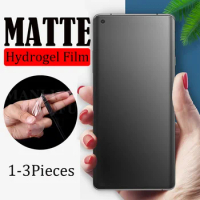 Matte Hydrogel Film on the Screen Protector For OnePLus 7T 8T 10 11 Pro Full Cover Soft Screen Protector For OnePLus 7 8 9R Nord