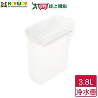 KEYWAY聯府 天廚冷水壺KIP3800(3.8L)台灣製 有刻度 可放冷凍 可用洗碗機【愛買】